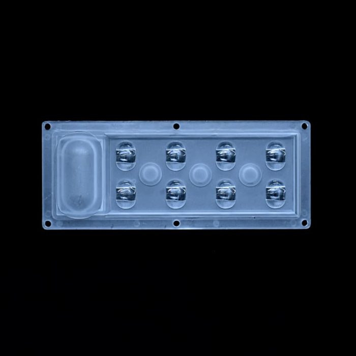 MKL-069 -8X1 LED LENS 3535 LED SIZE 135X85 DIGREE