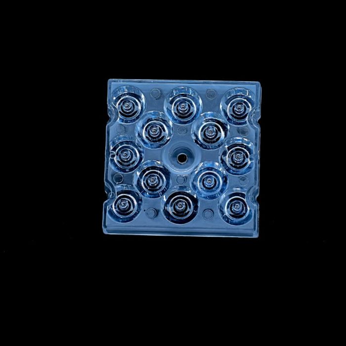 MKL-045- 12X1 LED LENS 3030 LED SIZE 25 DIGREE